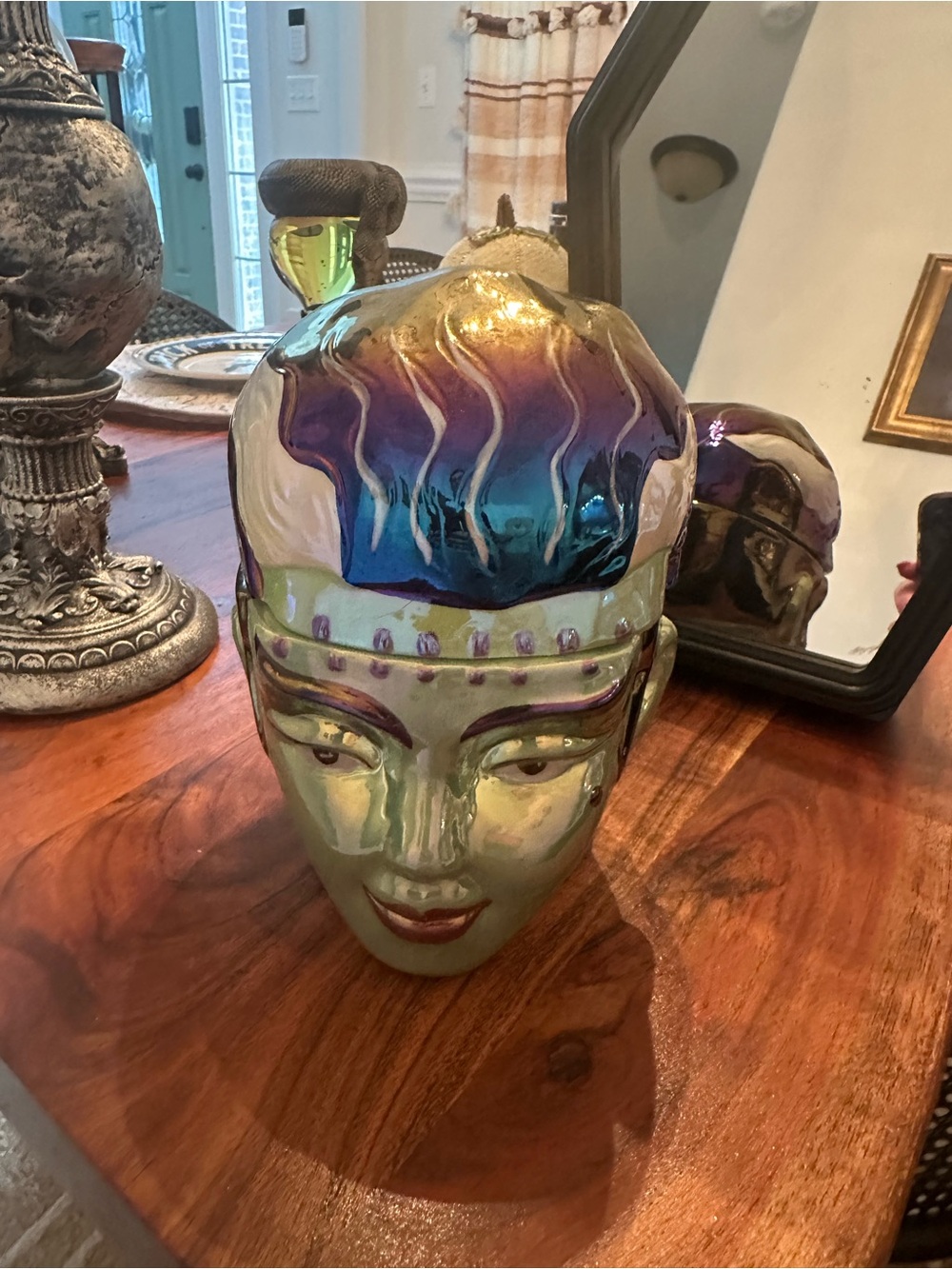 Martha Stewart Mrs Frankenstein candle